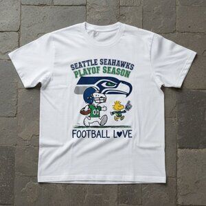 Football Playoff Season Graphic T-Shirt – Cute Cartoon Game Day Tee